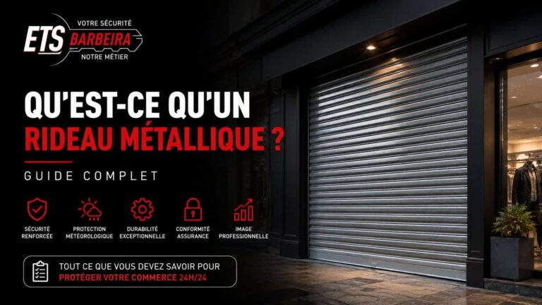 Qu'est-ce qu'un rideau métallique