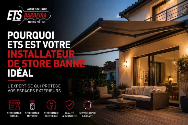 installateur de store banne