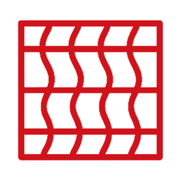  Grille métallique cobra / tubes ondulés